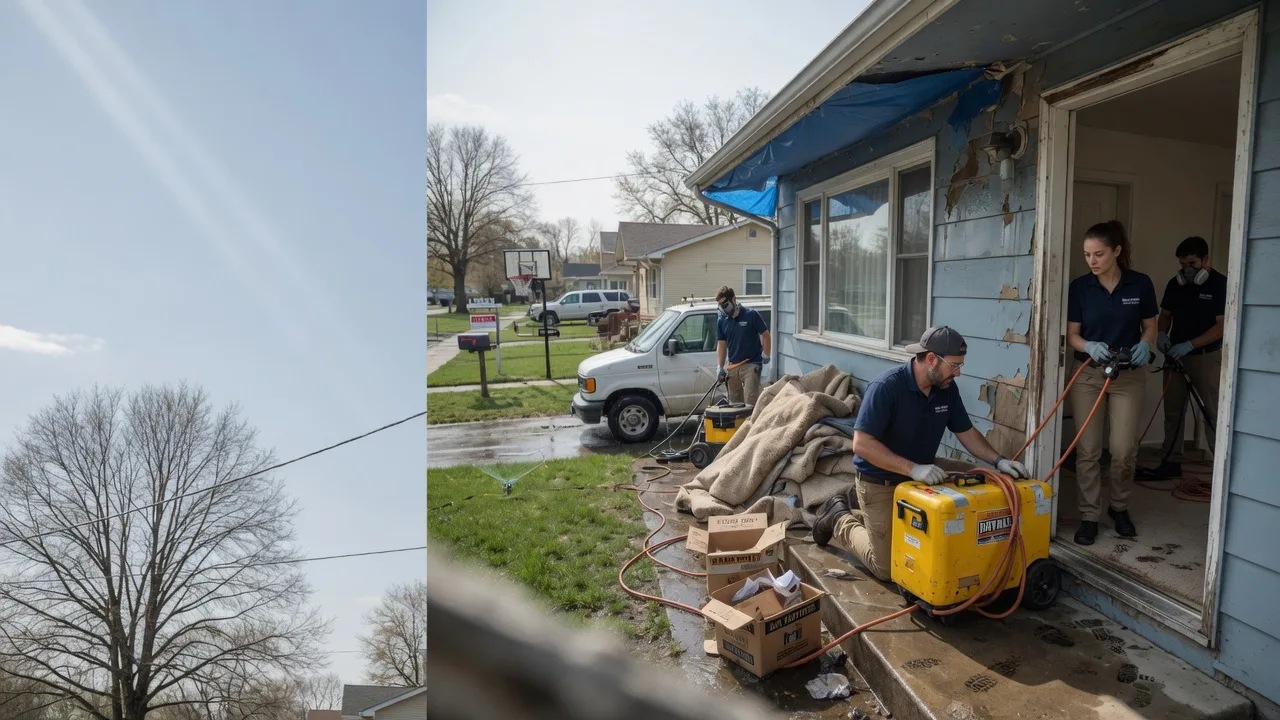 Basement Flood Cleanup in Brownsville, IN near me